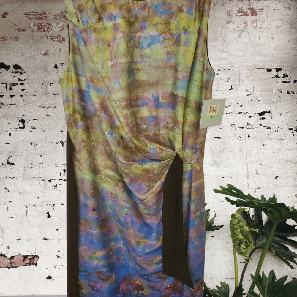 Suzi Chin for Maggie boutique sleeveless dress Sz 8 NWT